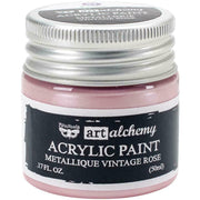 FINNABAIR Art Alchemy Metallique Acrylic Paint -Vintage Rose 963200